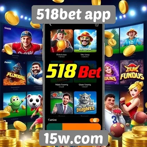 518bet app oferece diversidade de jogos para os usuários