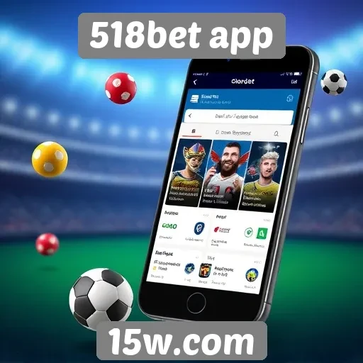 Opcões de jogos oferecidas pelo 518bet app