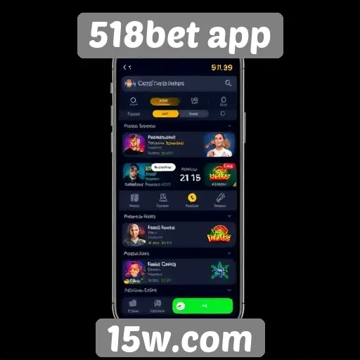 Nova interface do 518bet app melhora experiência do usuário