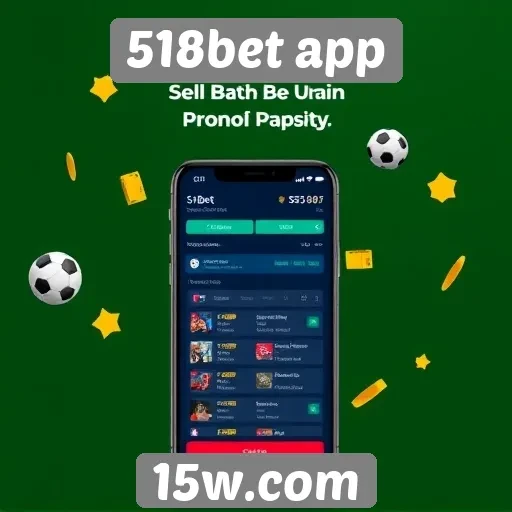 Promos e bônus atraentes no 518bet app